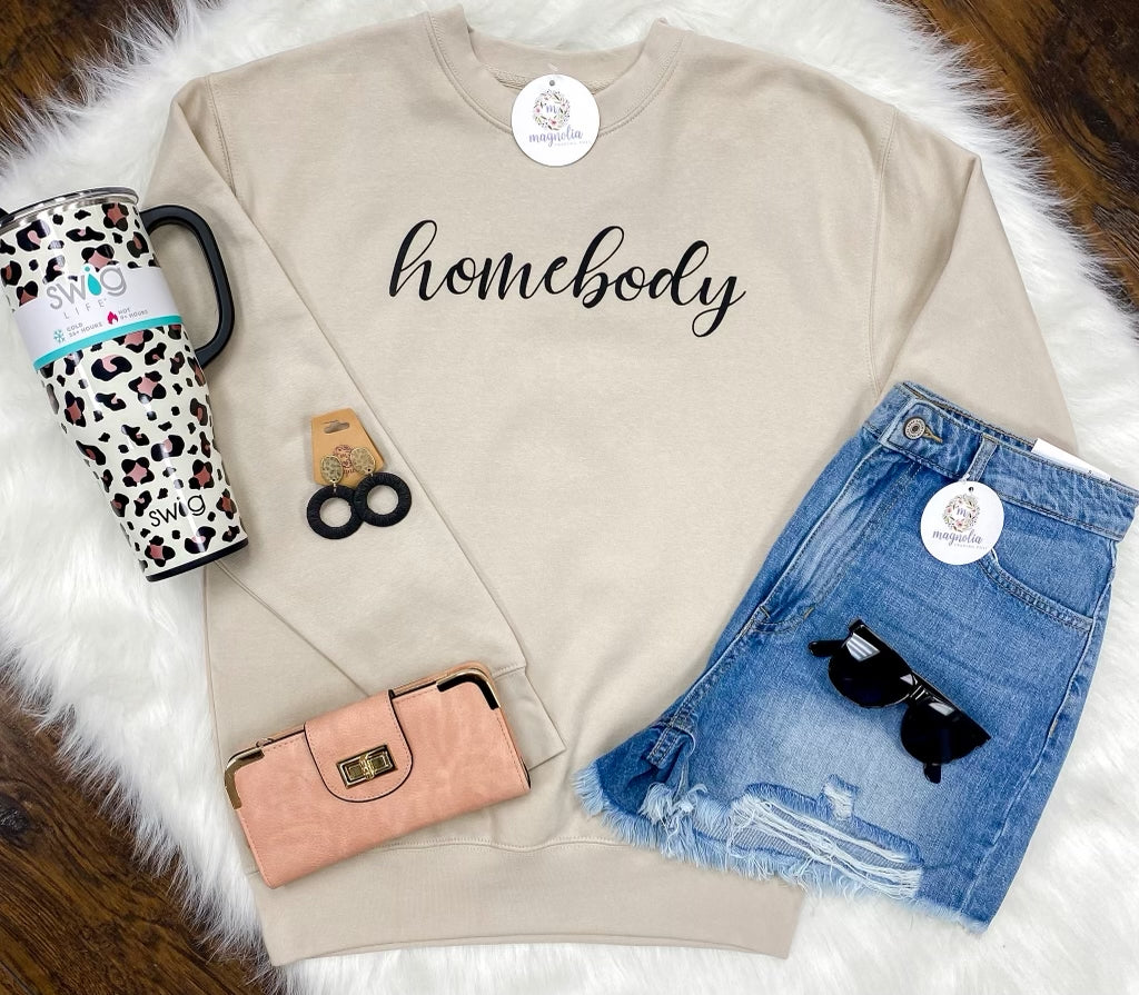 Homebody 2024 sweatshirt magnolia