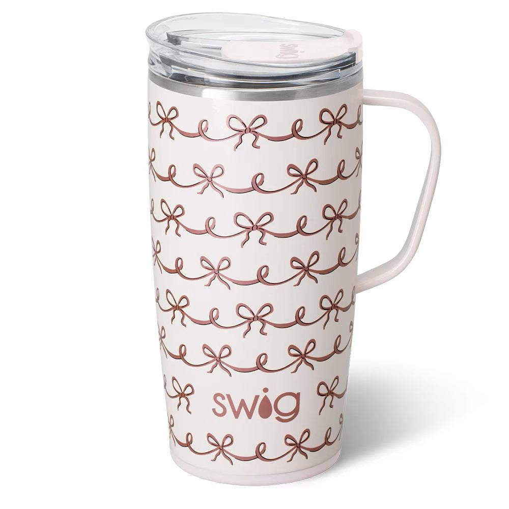 22 oz coffee travel mugs SWIG Pretty In Pink 22oz Travel Mug – Magnolia Trading Post