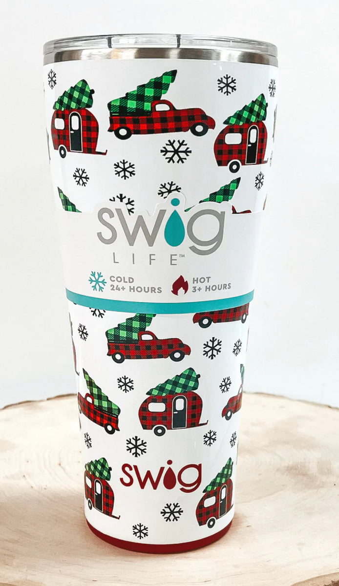 Swig Fire Poppy Tumbler 32oz