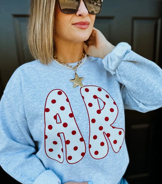 AR Polka Dot Sweatshirt