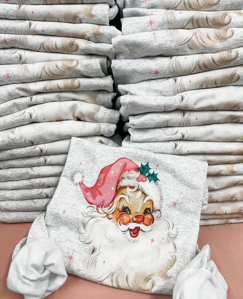 Holly Jolly Vintage Santa Sweatshirt