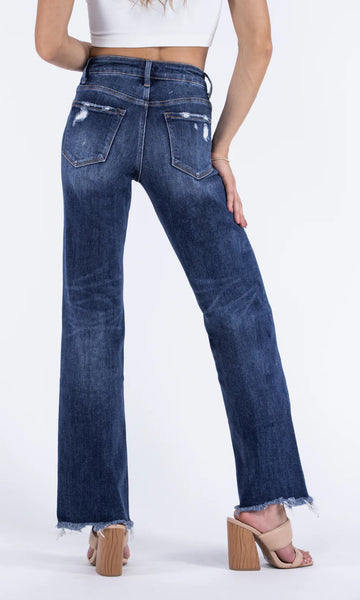 Lovervet Tummy Control Straight Leg Jean