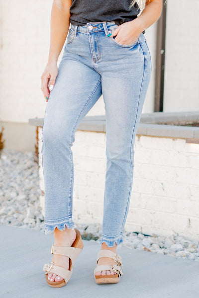 RISEN Carmen Straight Crop Jean