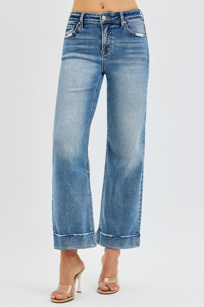 RISEN Taylor Cuffed Straight Jean
