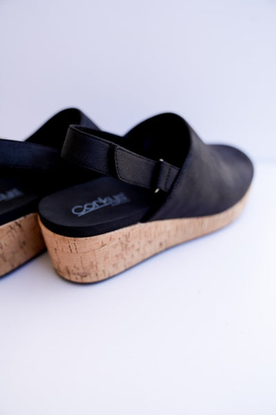 CORKYS Low Temps Black Wedge