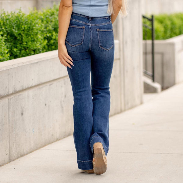 RISEN Mia Tummy Control Flare Jean