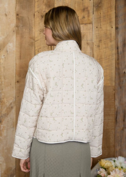 Floral Quilted Jacket