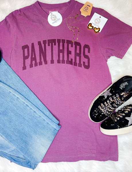 Comfort Colors Tone On Tone Panthers Tee