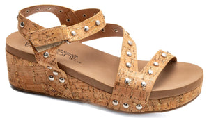 CORKYS Revolve Cork Wedge Sandal