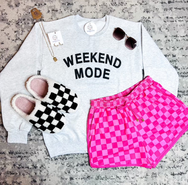 Weekend Mode Cozy Sweatshirt