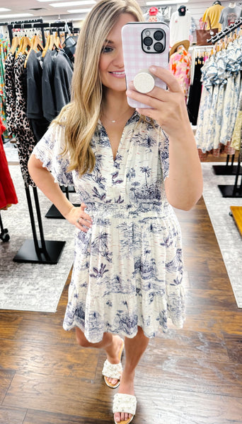 UMGEE Island Dream Dress Blue Mix