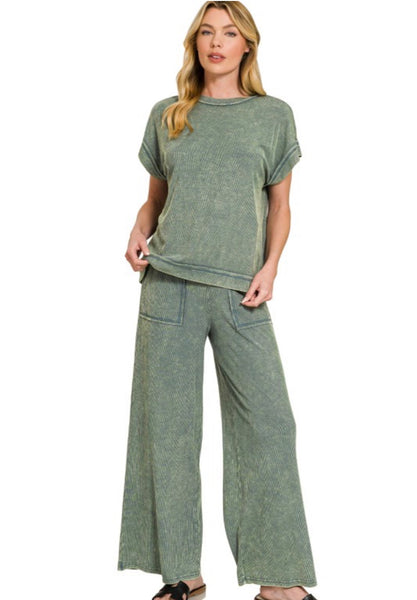 Mineral Wash 2PC SET Ash Jade