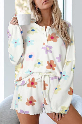 Butter Soft Floral Lounge SET