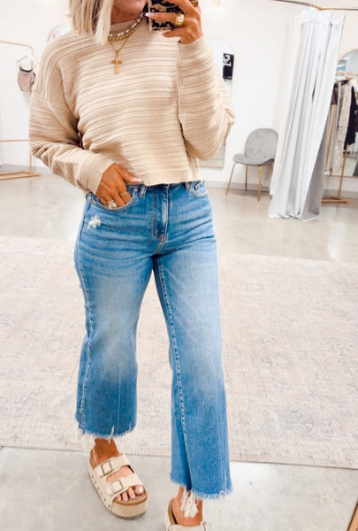 Zenana Coastal Straight Jean