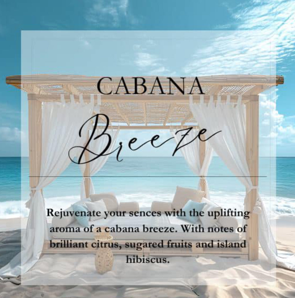 Cabana Breeze 16oz Mason Jar Soy Candles