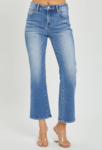 RISEN Molly Crop Non Distressed Jean