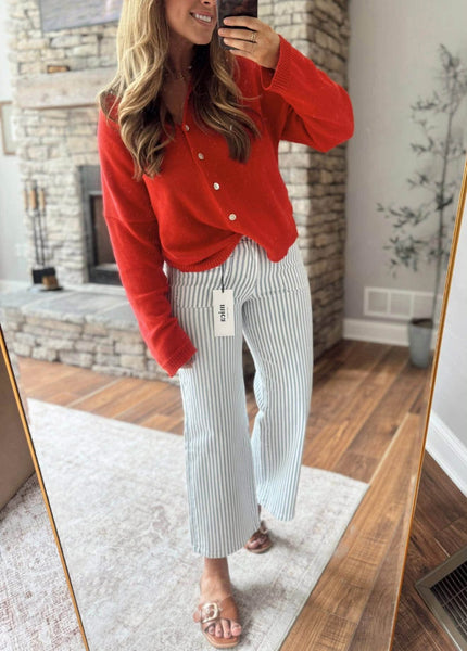 MICA Curious Blue Striped Denim