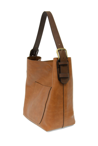 2 PC Joy Susan Classic Hobo Handbag Set Hazelnut