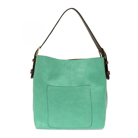 2 PC Joy Susan Classic Hobo Handbag Set Seafoam