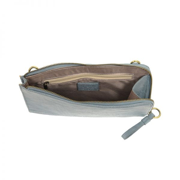 2 PC Karina Convertible Wristlet & Wallet Set Chambray