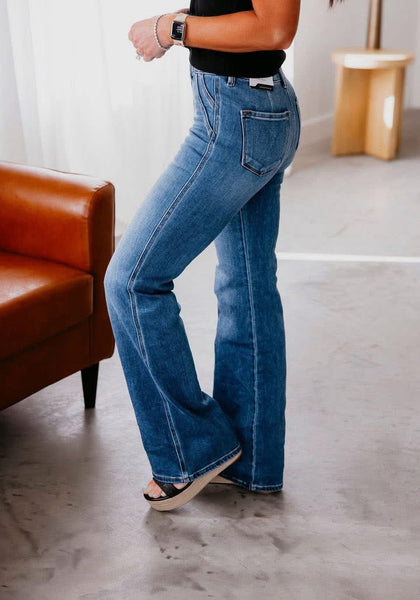 KanCan PETITE Layla Flare Jean