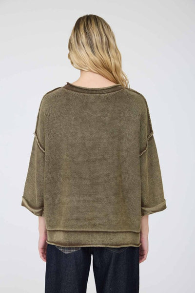 Mineral Washed Everything Sweatshirt Mocha