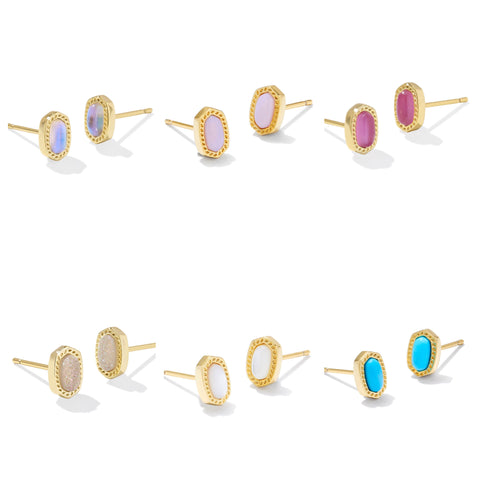 KS MINI ELLIE STUD EARRINGS GOLD
