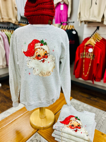 Holly Jolly Vintage Santa Sweatshirt