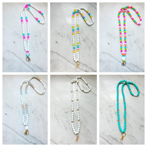 Fully Beaded Lanyard