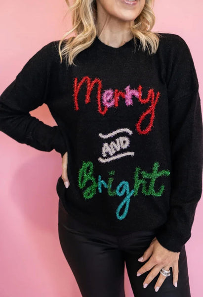 Merry & Bright Holiday Sweater