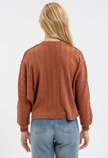 Soft Essentials V Neck Top Sienna