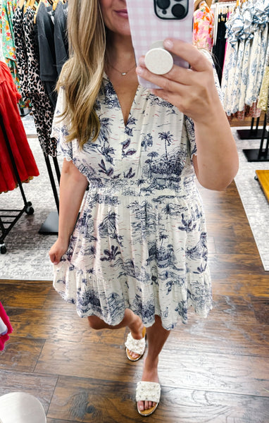 UMGEE Island Dream Dress Blue Mix