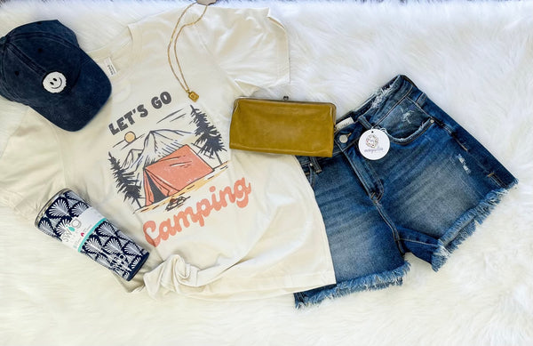 Let’s Go Camping Graphic Tee