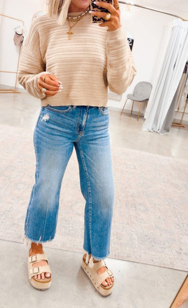 Zenana Coastal Straight Jean