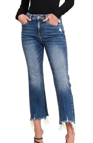 Zenana Denim Lindsey Kick Flare Jean