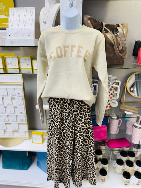 Cozy Coffee Sweatshirt
