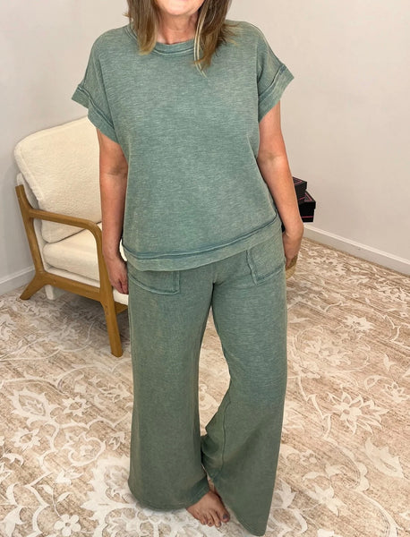 Mineral Wash 2PC SET Ash Jade