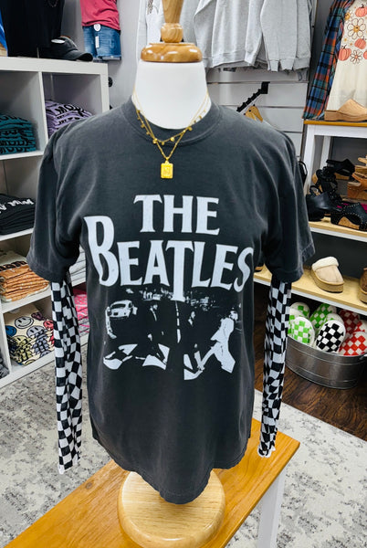 Beatles Vintage Album Cover Graphic Tee