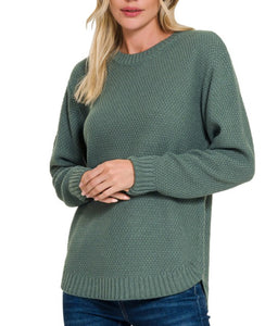 Fireside Classic Sweater Ash Jade