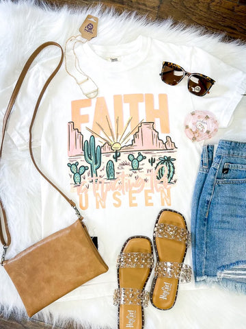 Comfort Colors Faith Is Trusting The Unseen Tee