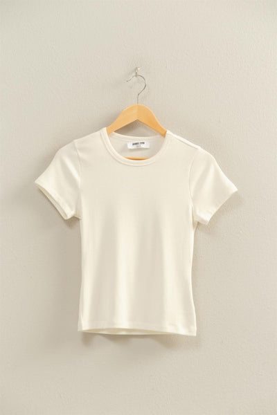 Mineral Wash Classic Tee Off White