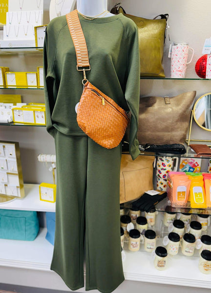 Green 2PC Scuba Lounge Set