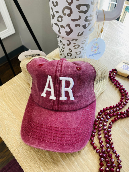 Embroidered AR Mesh Hat