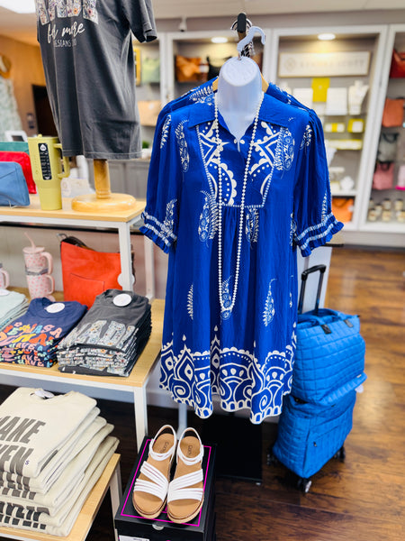 UMGEE Royal Blue Evie Dress
