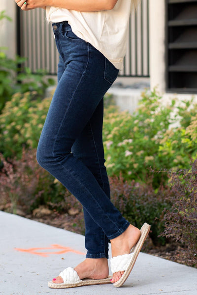 JUDY BLUE Aspen Dark Denim Classic Jean