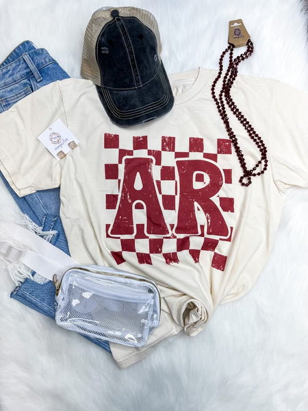 Comfort Colors Checkered AR Tee