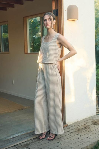 Shoreline Neutral 2PC Stripe Set