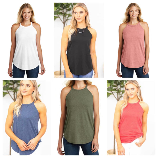 Blush Frost Super Soft Rockstar Tank Top