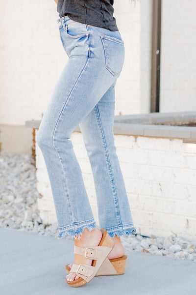 RISEN Carmen Straight Crop Jean