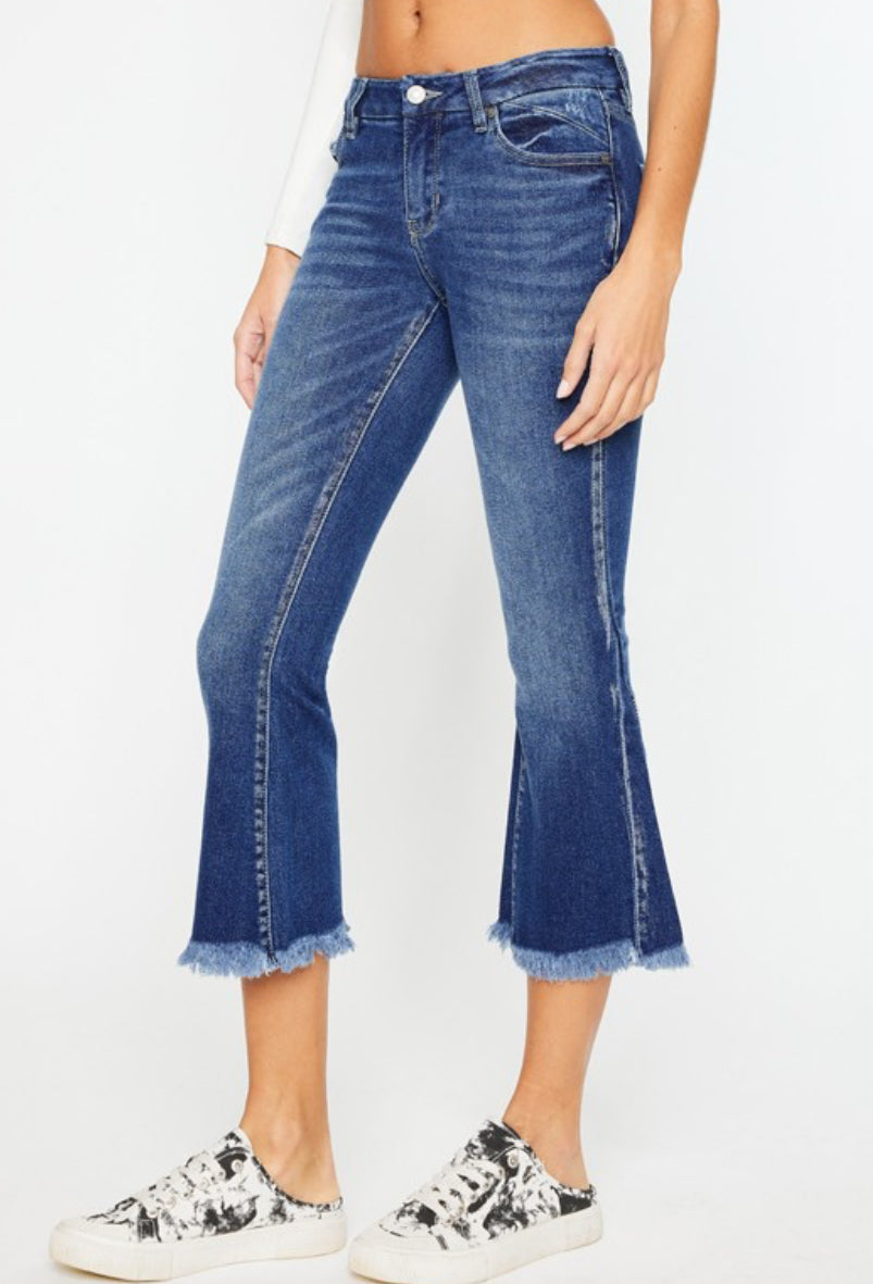 KanCan Mid Rise Crop Jean